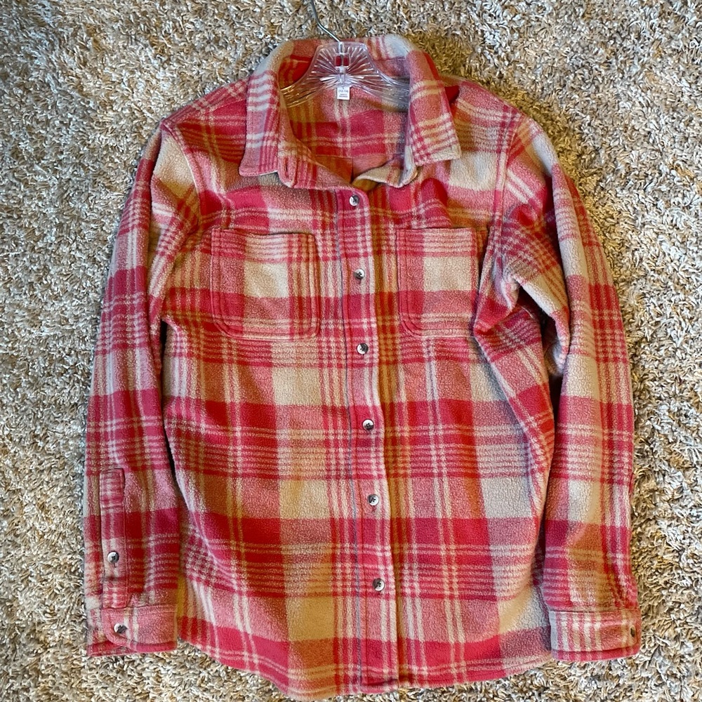 Large Time and Tru plaid shirt